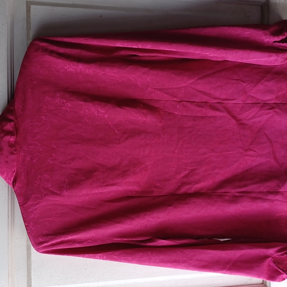 Peters and Ashley Pink Satin Floral Design 💗 size 14 - Picture 6 of 7